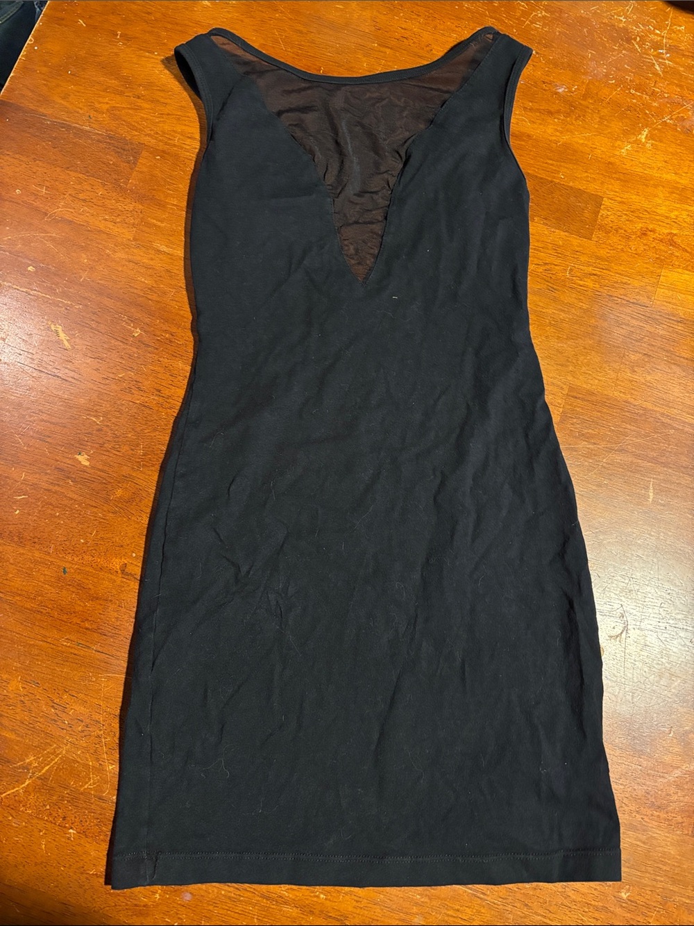 American Apparel Black Stretch Tee